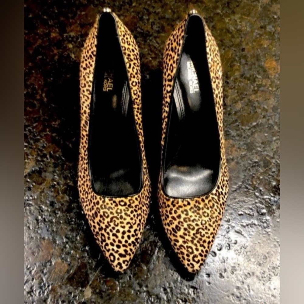 Michael Kors Leopard Print Heels